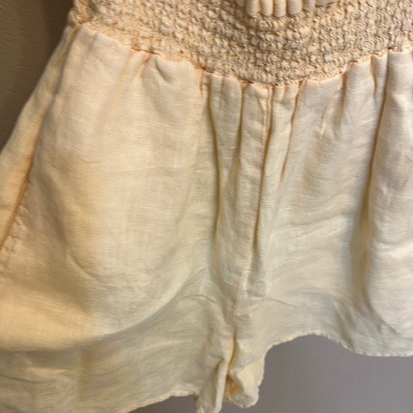 Bella Dahl Soft Yellow romper - Picture 5 of 8